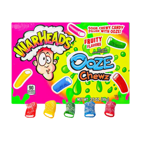 Warheads Ooze Chewz Theater Box - 99g