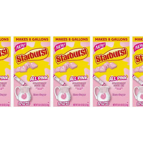 US - Drink Mix - Starburst - All Pink 6 Pack