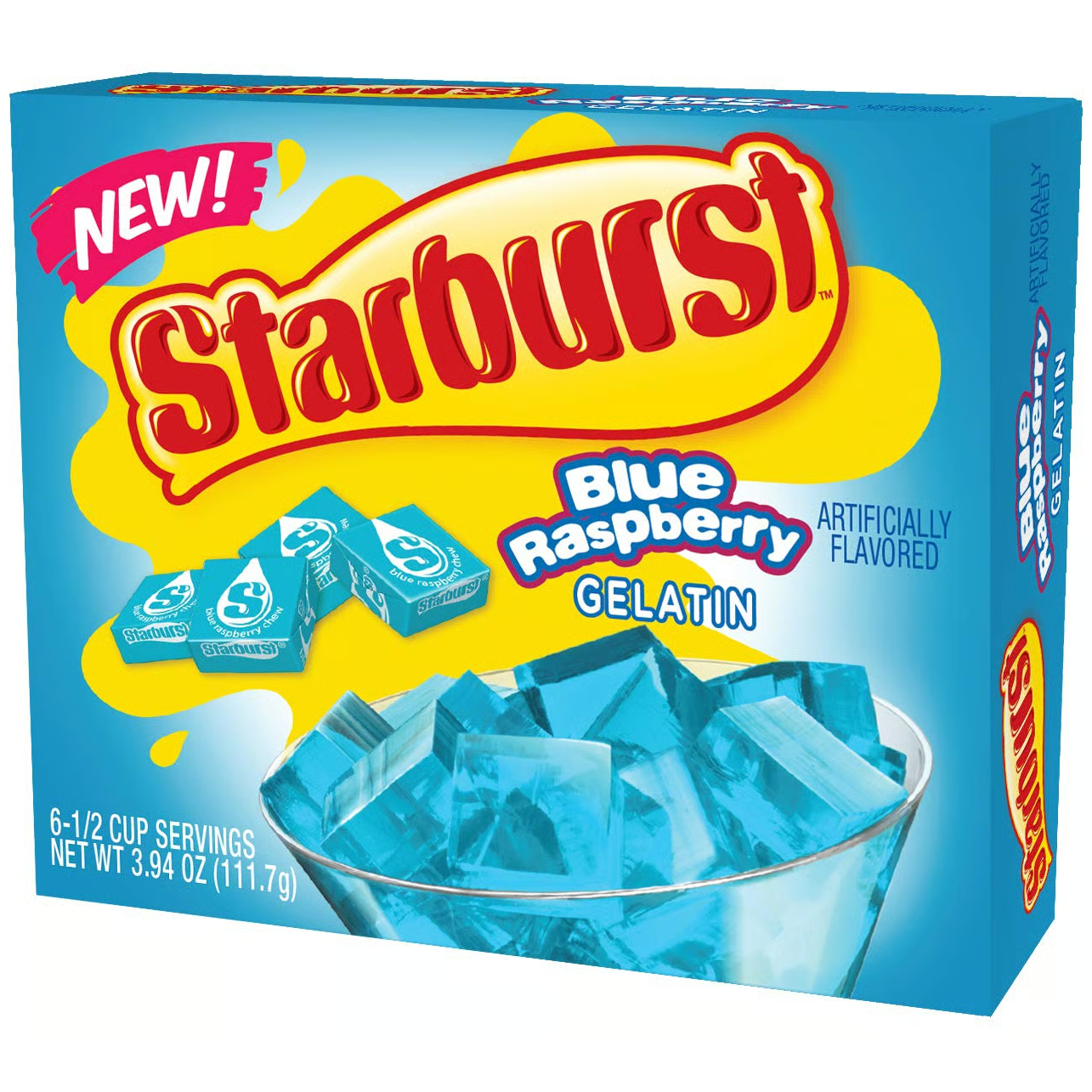 US - Gelatin - Starburst - Blue Raspberry