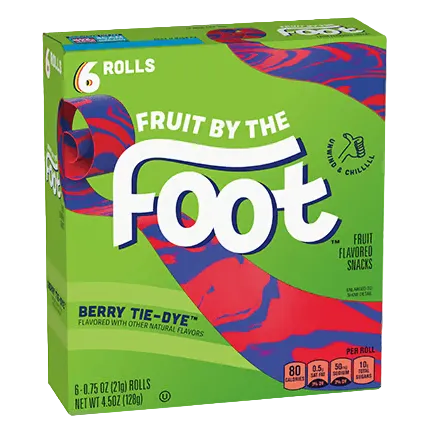 US - Fruit Roll-Ups - Berry Tie Dye 128g
