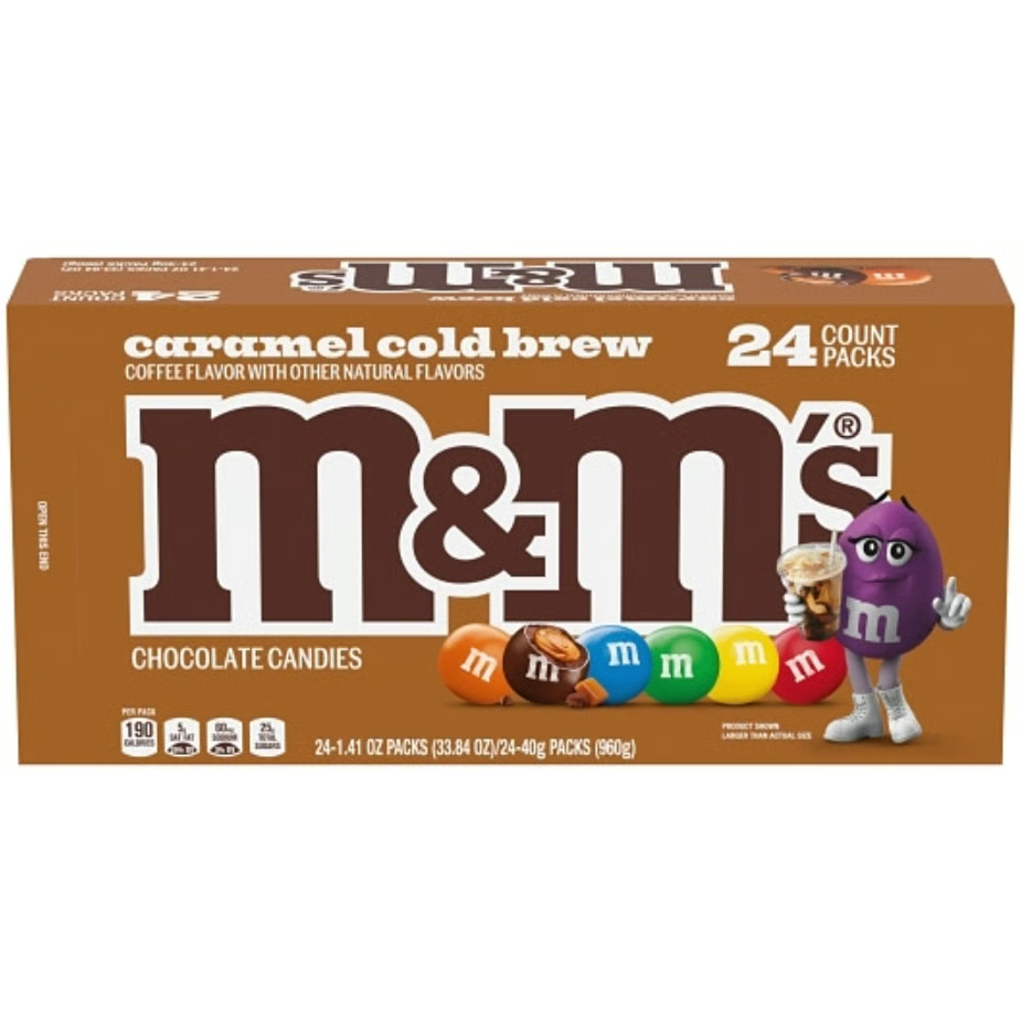US - M&M's Caramel Cold Brew 40g