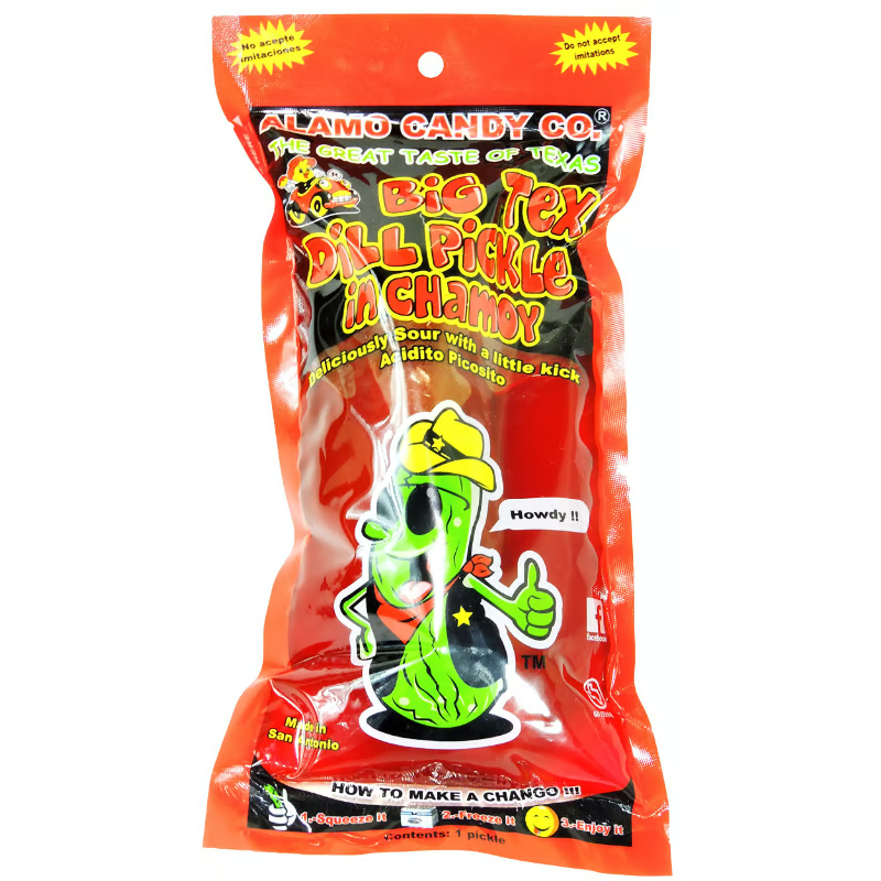 Us - Alamo Candy Big Tex Dill Pickle - Chamoy