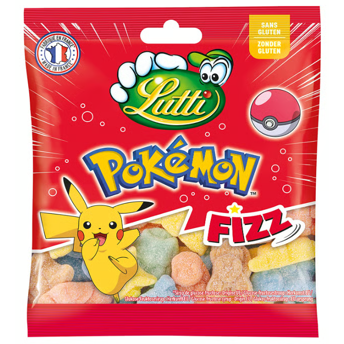 UK - Lutti - Pokemon FIZZ 100g