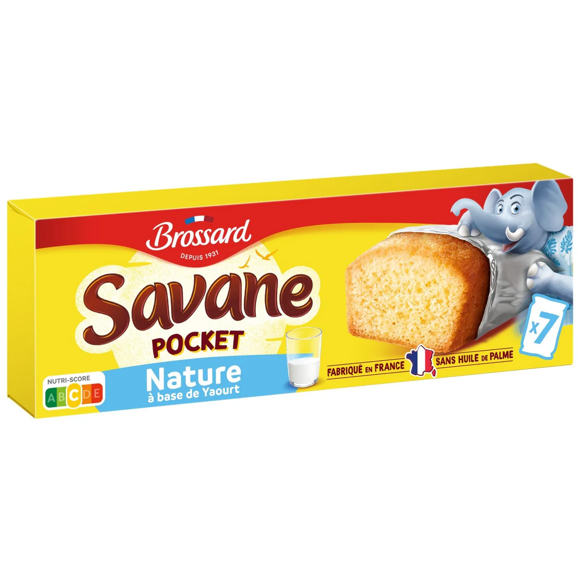 BROSSARD Savane pocket x7 Yahourt 210g