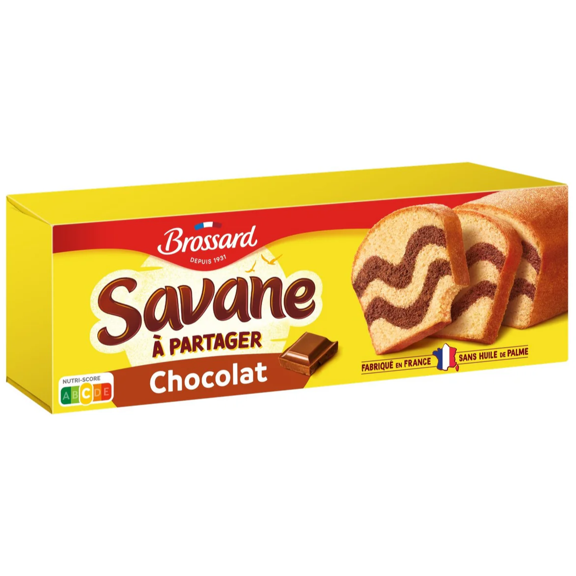 BROSSARD Savane familial chocolat 310g