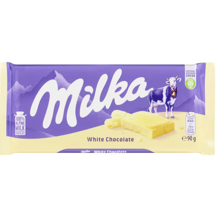 Milka White 90g