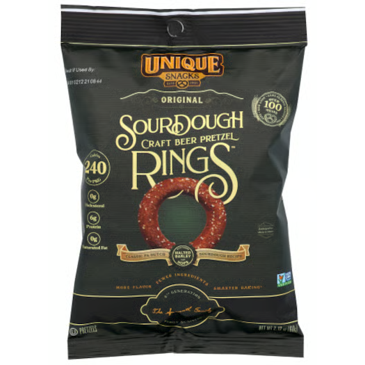 Us - Pretzel - Unique Snacks - Sourdough Rings 60g
