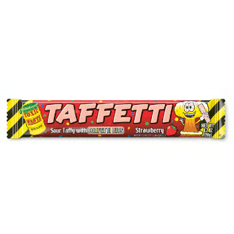 Toxic Waste Taffetti - Strawberry 20g