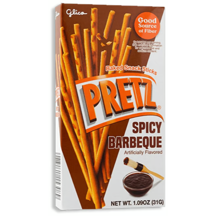 Thailand - GLICO PRETZ - Spicy Barbeque Flavour 31g