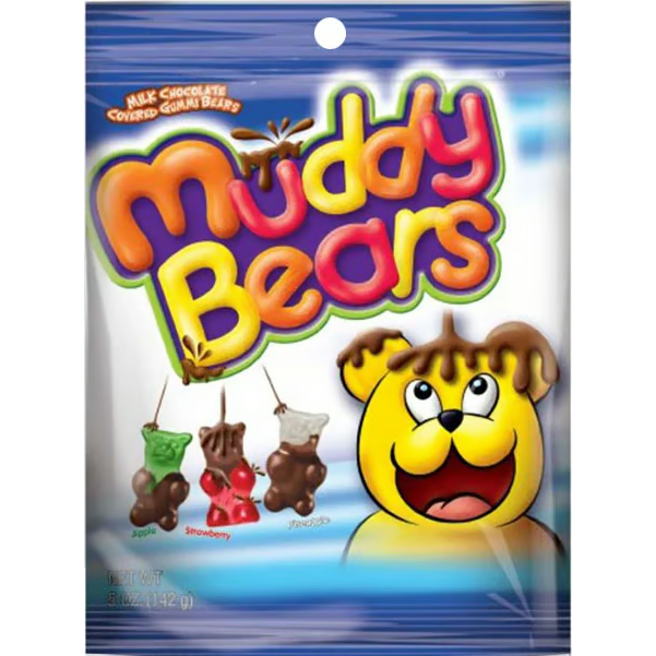 US - Muddy Bears Peg Bag 142g