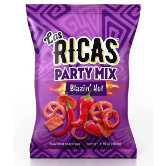 US - CHIPS - Las Ricas - Blazin Hot Party Mix 49.6g