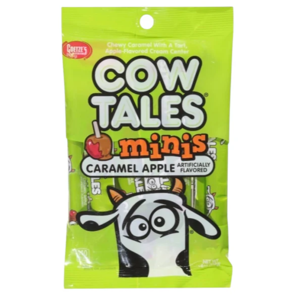 Cow Tales Minis - Caramel Apple Peg Bag 113g