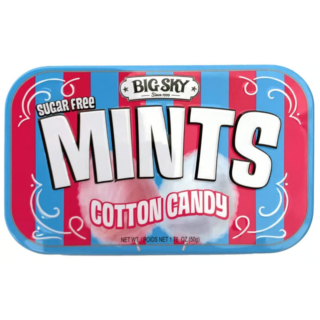 Canada - Big Sky - Sugar Free Mints - Cotton Candy