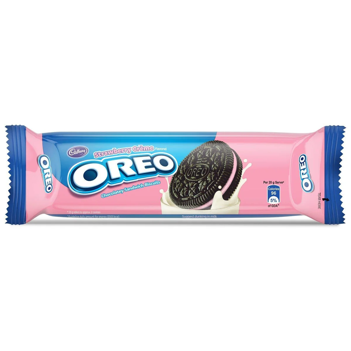 Oreo Sandwich Strawberry 120g