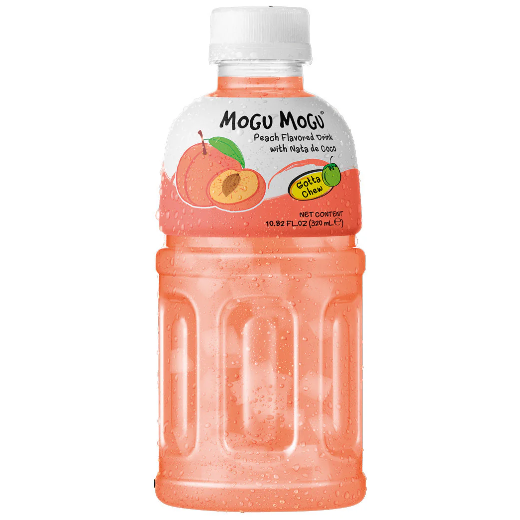 Mogu Mogu Peach Flavored Drink 320ml