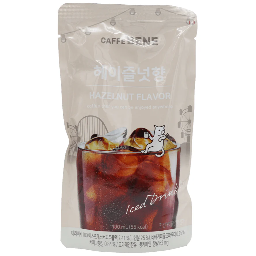 CAFFE BENE Hazelnut Pouch 190ml