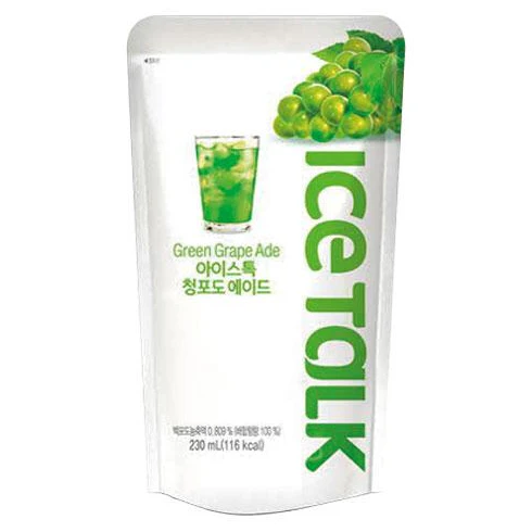 ICE TALK Green Grape Ade 230ml