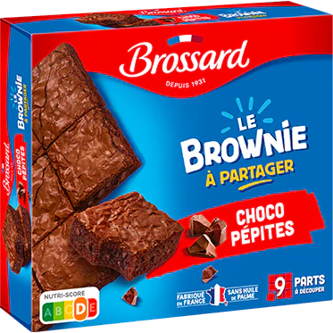 BROSSARD Brownie Pépites de chocolat 285g