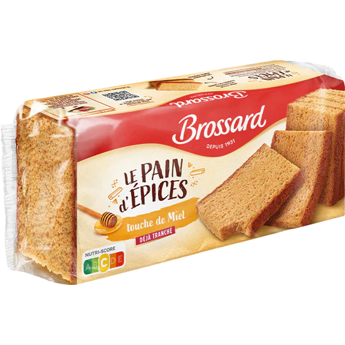 BROSSARD Le Pain d'épices au miel 350g