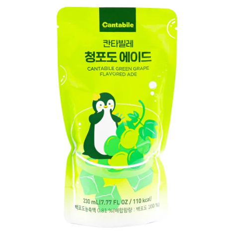 CANTABILE Green Grape Ade 230ml
