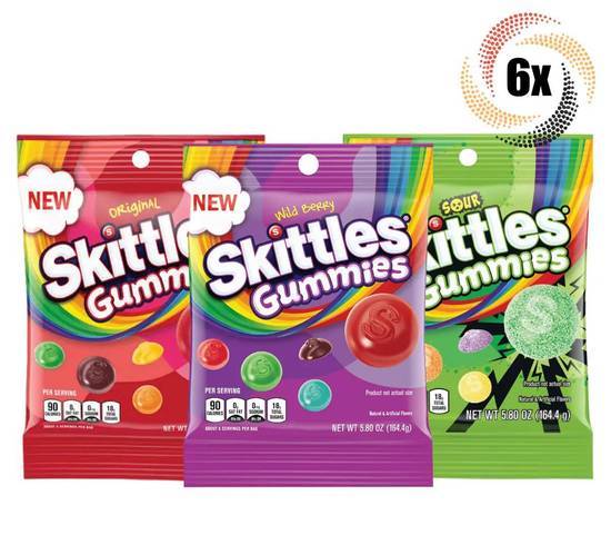 Skittles Gummies Sour 48g