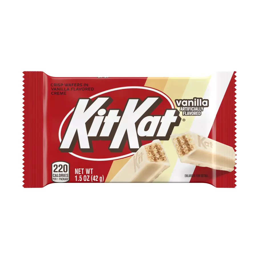 KIT KAT Vanilla Crisp Wafers Standard Bar 43g