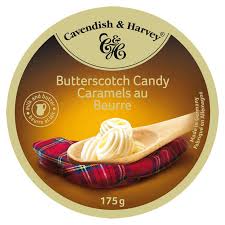 Cavendish & Harvey Butterscotch Candy Tins