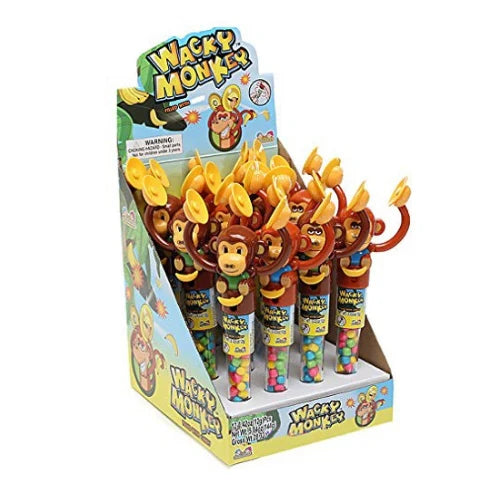 Exclusive Brands Wacky Monkey Candy - 12ct