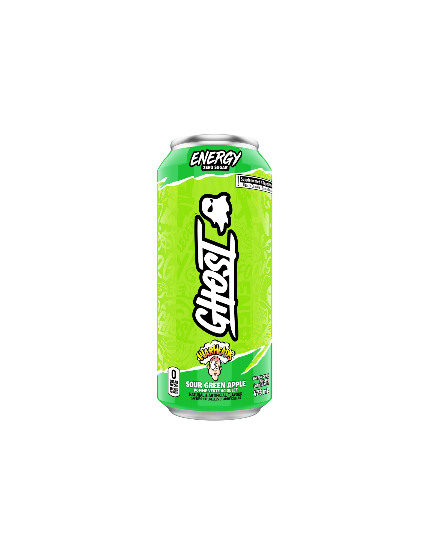 Ghost Warheads Sour Green Apple 473ml