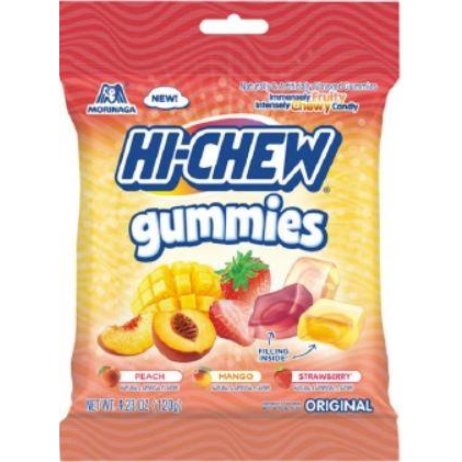 Hi-Chew Peg Bag Gummies Original Mix 120g