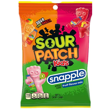 SOUR PATCH KIDS Snapple Assortiment 101g