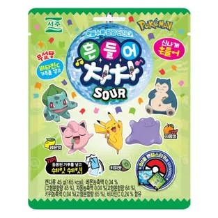 Pokemon Chacha Sour jelly 45g