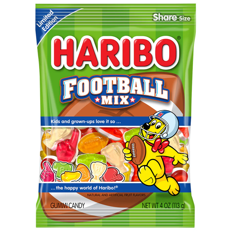 Haribo Football Mix Peg Bag 113g