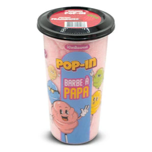 POP-IN – Strawberry Cotton Candy – Box 60g