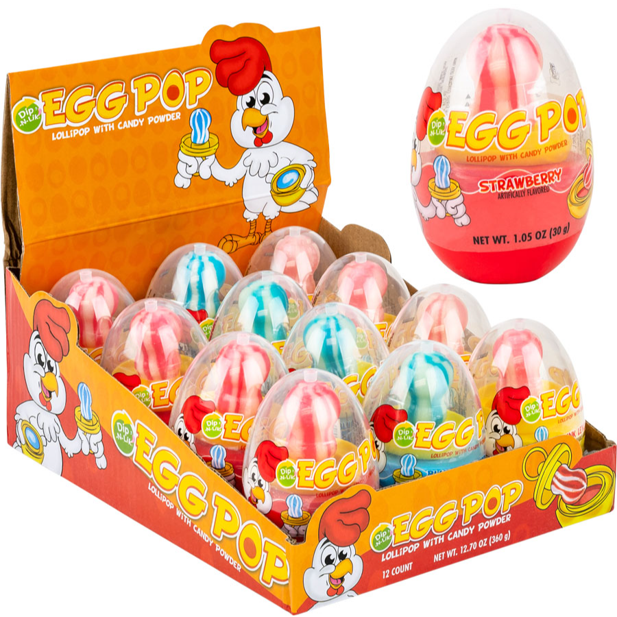 China - Koko Egg Pop Dip-N-Lik - 30g