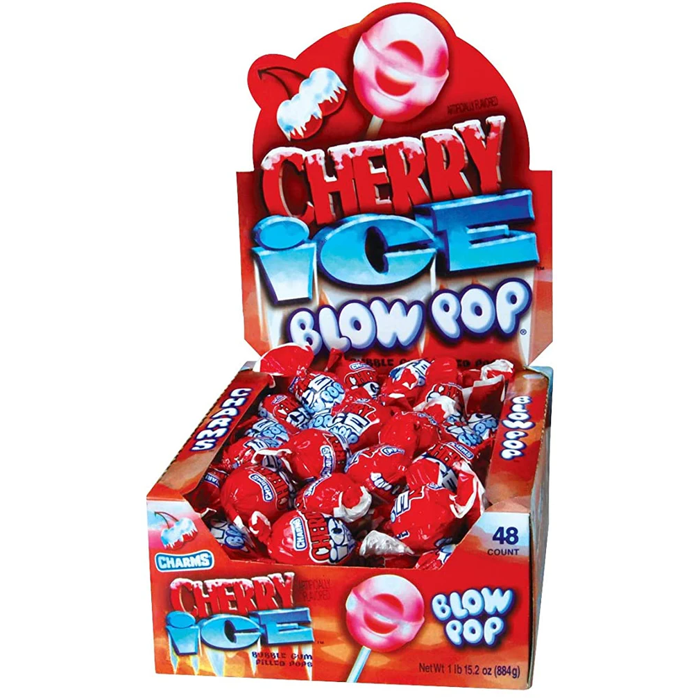 CHARMS Blow Pop Cherry Ice 18g