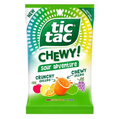 Tic Tac Chewy Fruit Sour Adventure 80g