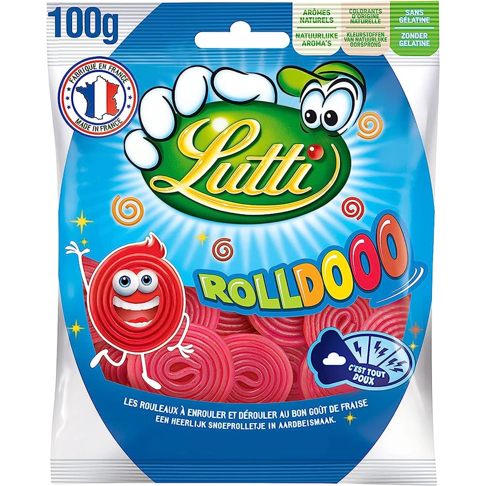 LUTTI Roll Doo Fraise 100g - France