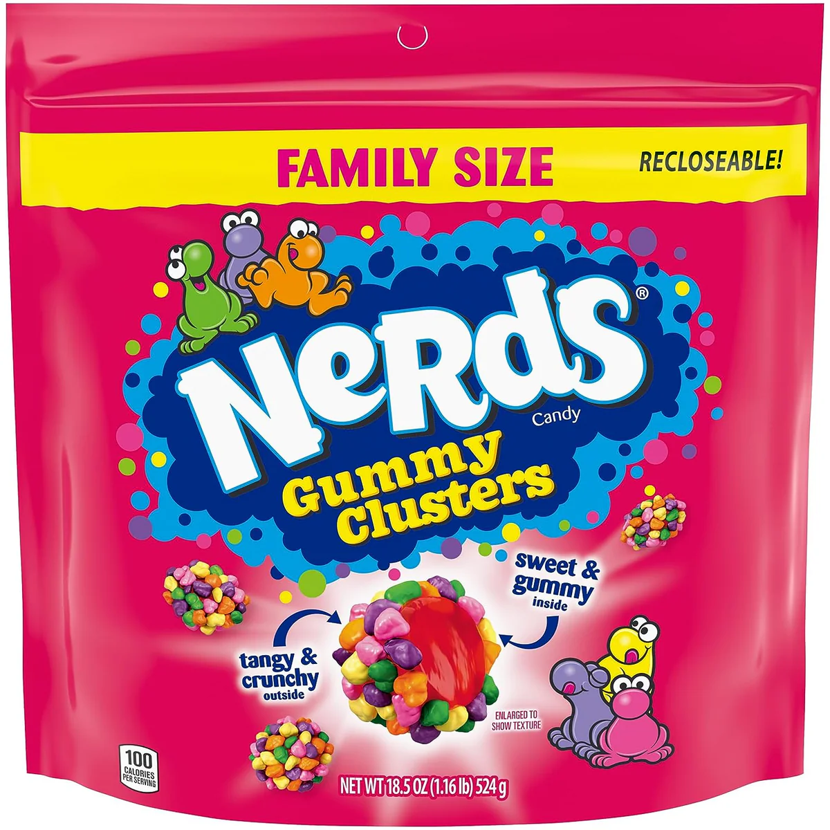 Nerds Gummy Clusters 524g