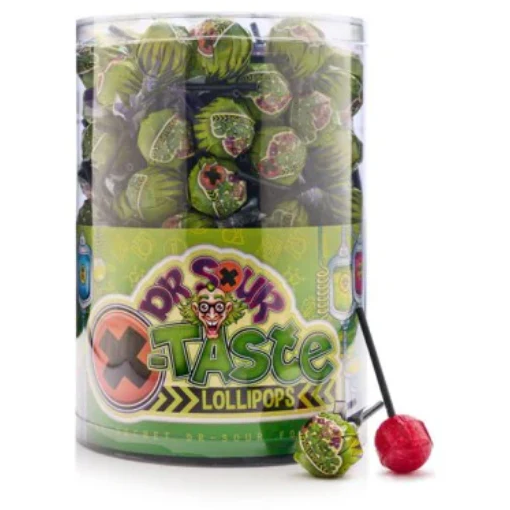 DR SOUR X Taste Lollipops 14g