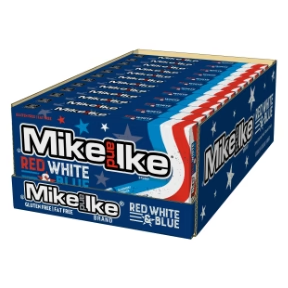 MIKE & IKE LE Red, White and Blue Theatre Box 120g