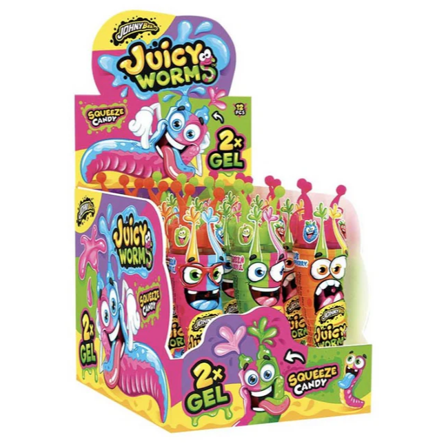 JOHNY BEE Juicy worms 58g