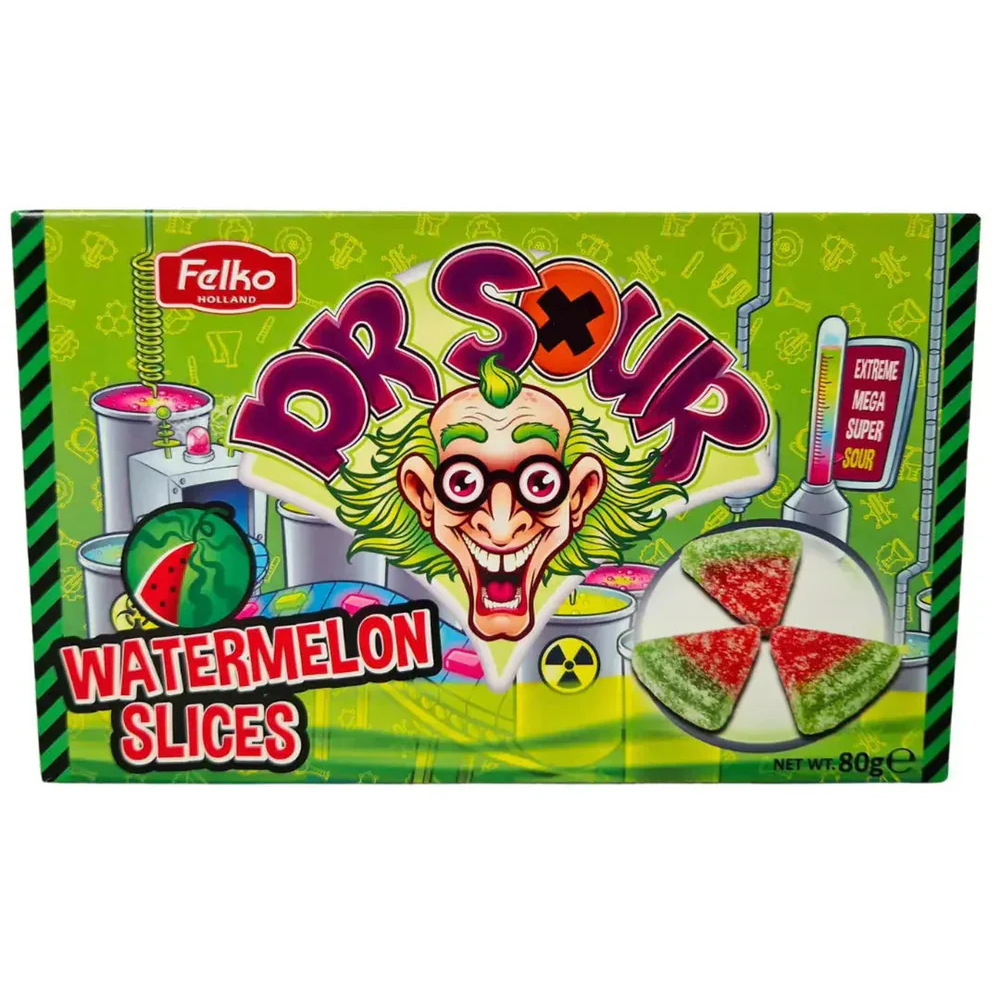 DR SOUR Watermelon Slices 80g