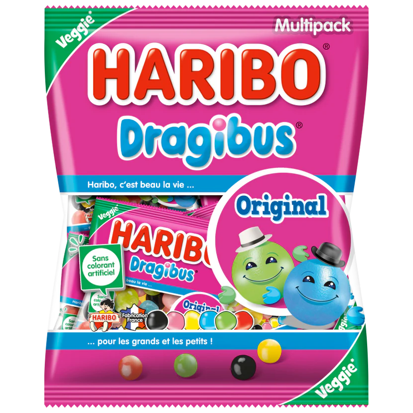 HARIBO DRAGIBUS MULTIPACK 250g