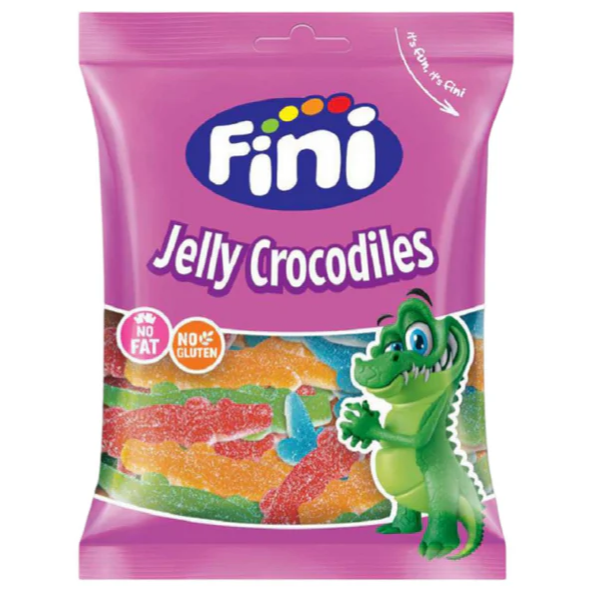 Fini Jelly Crocodiles 90g - Halal