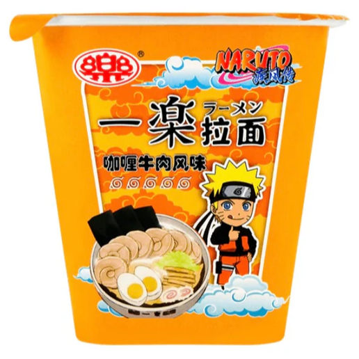 Naruto Cup Noodles Curry Beef flavor 100g