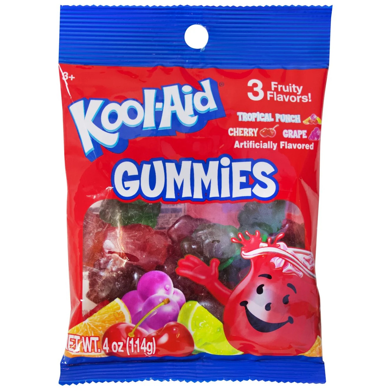 Kool-Aid Gummy 3 flavors Bag 114g
