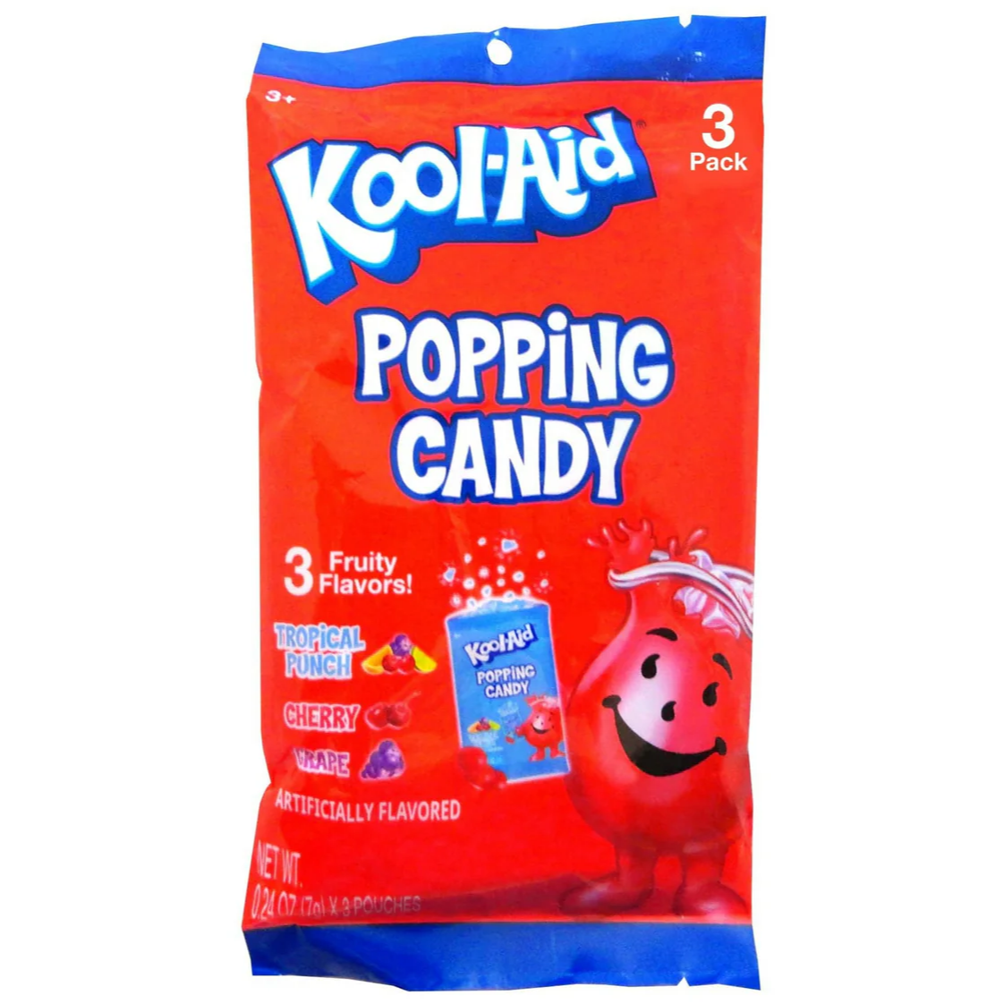 Kool-Aid 3Pack. Popping Candy Peg Bag