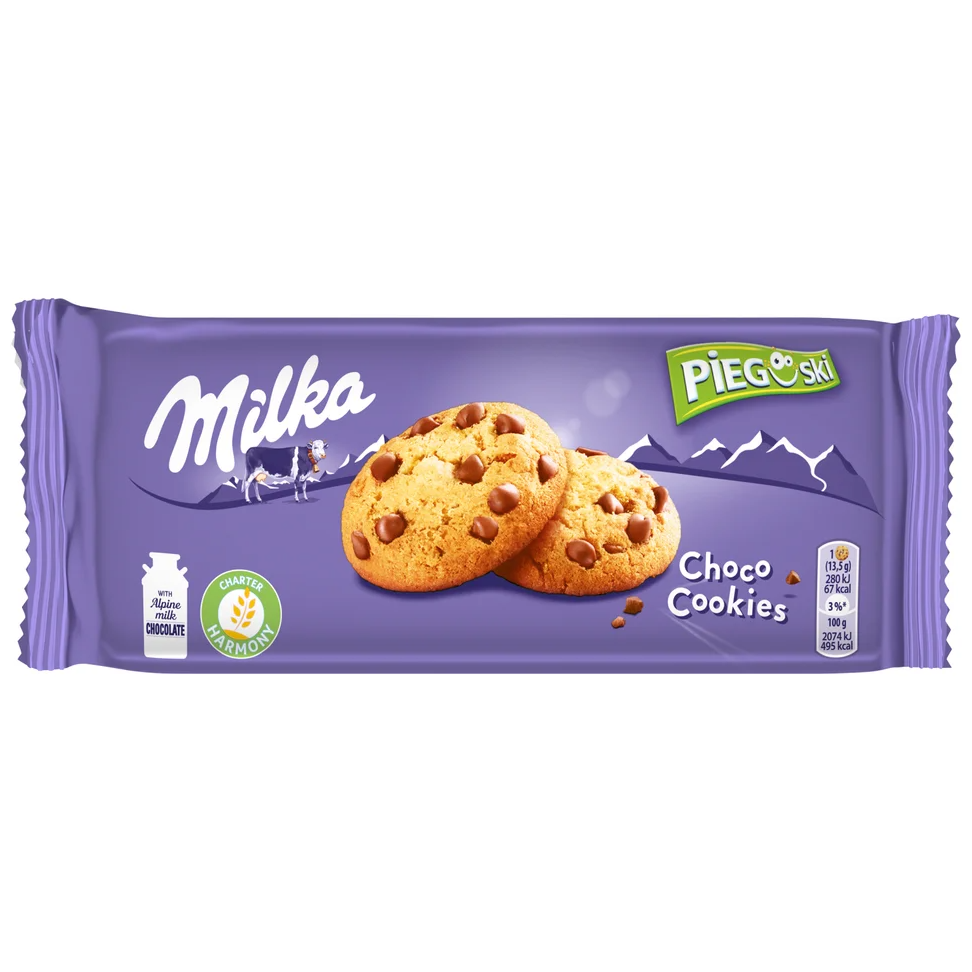MILKA Pieguski Cookies With Chocolate 135g