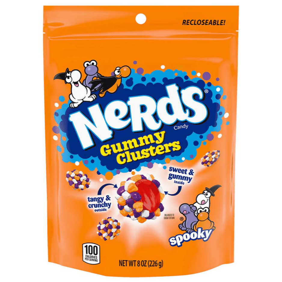 Nerds Halloween Spooky Gummy Clusters DOY 226g